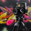 Caruba Videostar 180 pro video állvány + fluid videofej