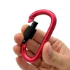Caruba karabiner piros (3 darab)