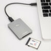 Kép 3/4 - Caruba CFexpress B típusú memóriakártya olvasó USB 3.1 és USB-C csatlakozással