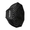 Godox octabox 95cm + méhsejtrács - Bowens csatlakozássa