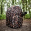 Caruba Camouflage lessátor 2 személyes - (2 darab beépített székkel)