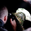 Caruba Camouflage lessátor 1 személyes - (1 darab beépített székkel)
