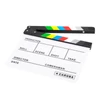 Caruba profi filmes csapó tábla - fehér/színes (whiteboard marker)