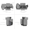 SmallRig 3708 Rhinoceros Basic Cage Kit for Sony Alpha 7R V / Alpha 7 IV / Alpha 7S III