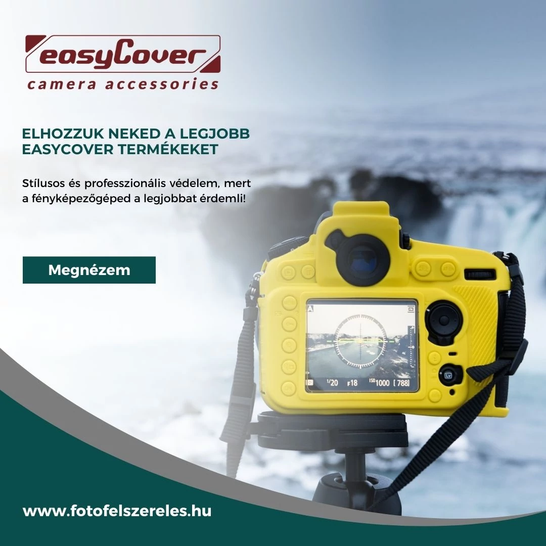 Megérkezett az easyCover – Professzionális védelem a fotósoknak!