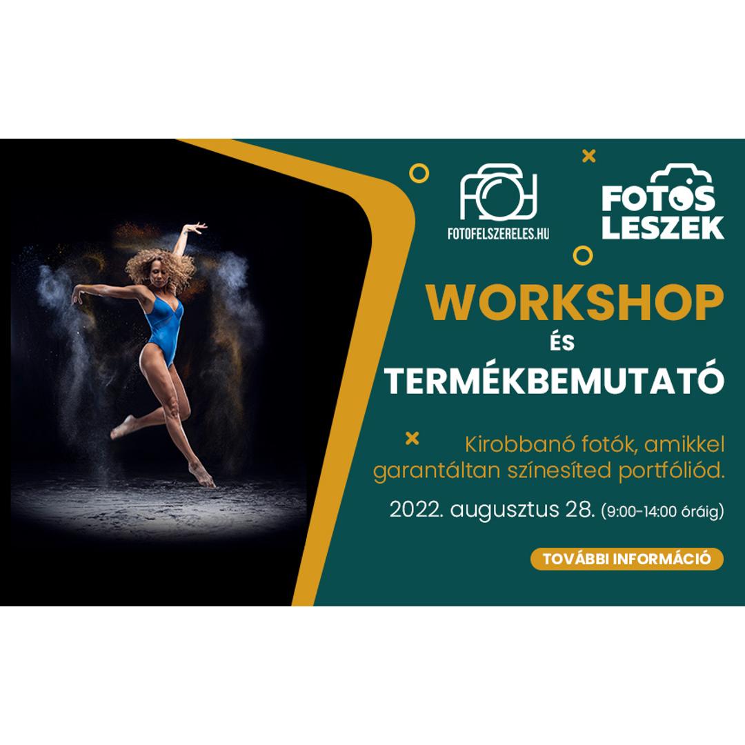 Fotós workshop és termékbemutató