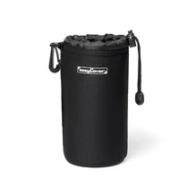 easyCover lens case L neoprén objektív tok (fekete)