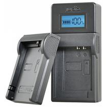 Jupio USB akkumulátor töltő Canon akkumulátorokhoz LCD kijelzővel