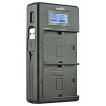 Jupio USB duo töltő LCD kijelzővel Canon LP-E17 akkumulátorokhoz