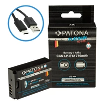 Patona Canon LP-E12 Platinum Li-ion akkumulátor (750 mAh)