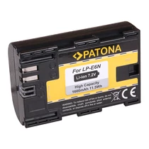 Patona Canon LP-E6N Standard Li-ion akkumulátor (1600 mAh)