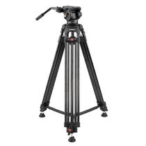 Caruba Videostar 180 pro video állvány + fluid videofej