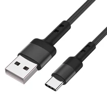 Caruba USB-A - USB-C 60W adatkábel 1 méter - fekete