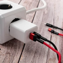 Caruba USB-C - USB-C 60W adatkábel 1 méter - fekete