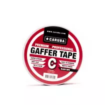 Caruba Gaffer Tape Nano Roll 7mx2.4cm szövetszalag, Fekete