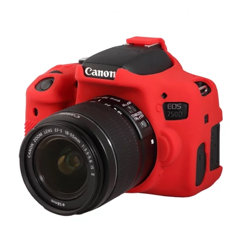 easyCover Canon EOS 750D tok (piros)