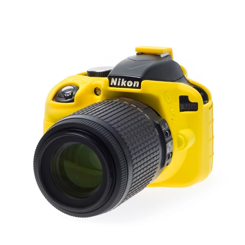 easyCover Nikon D3300 / Nikon D3400 tok (sárga)