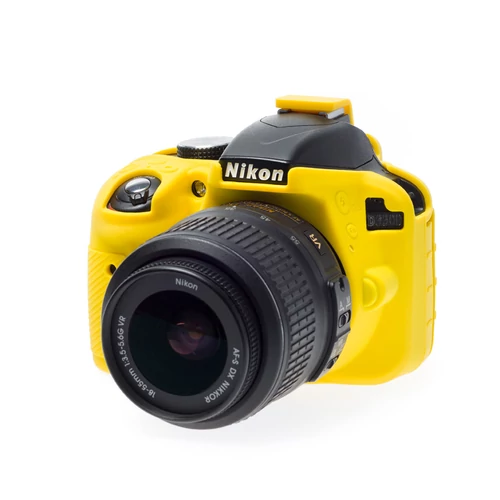 easyCover Nikon D3300 / Nikon D3400 tok (sárga)