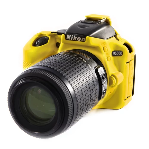 easyCover Nikon D5500 / Nikon D5600 tok (sárga)