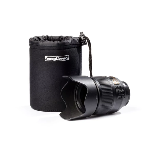 easyCover lens case neoprén objektív tok (fekete)