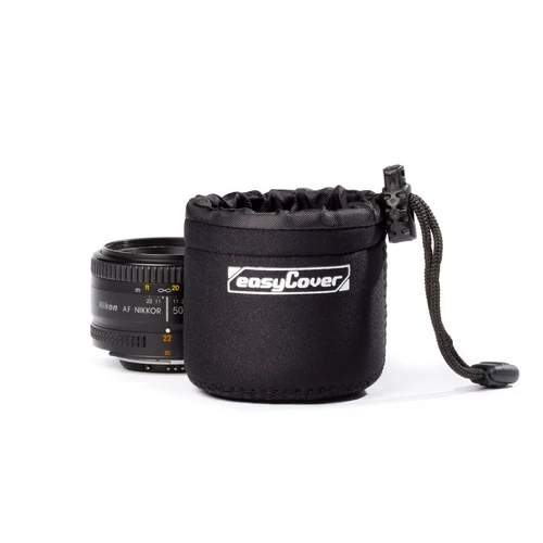 easyCover lens case neoprén objektív tok (fekete)