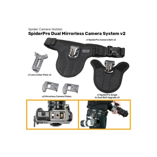 Spider Holster SpiderPro Mirrorless Dual Camera System v2