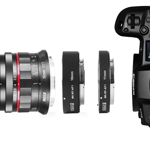 Meike Canon EOS RF közgyűrű sor fém bajonettel (MK-RF-AF-1)