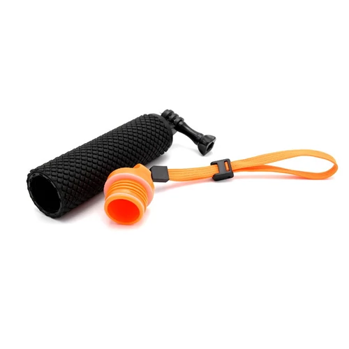Caruba Padded Floating Handgrip - párnázott úszó markolat GoPro csatlakozással - fekete és narancs (FB-6)