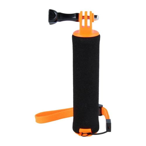 Caruba úszó markolat GoPro csatlakozással - Floating Handgrip - fekete és narancs (FB-11)