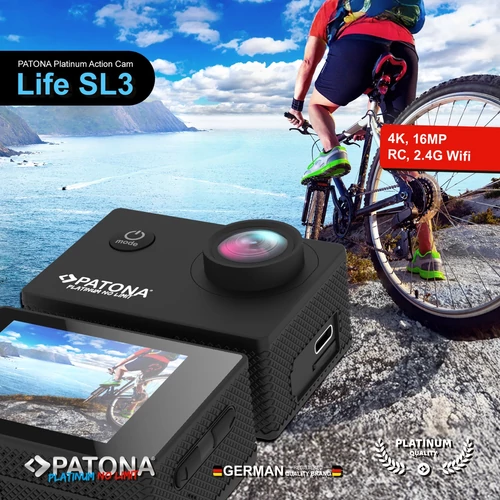 Patona Platinum Action Cam Life SL3 4K WiFi (4235)