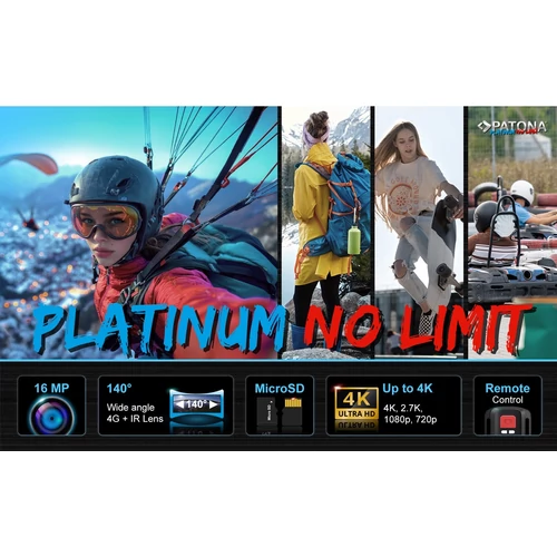 Patona Platinum Action Cam Life SL3 4K WiFi (4235)