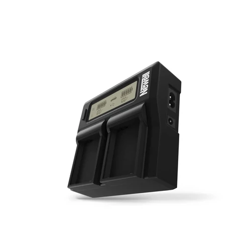 Newell DC-LCD dupla töltő Canon LP-E6 akkumulátorhoz