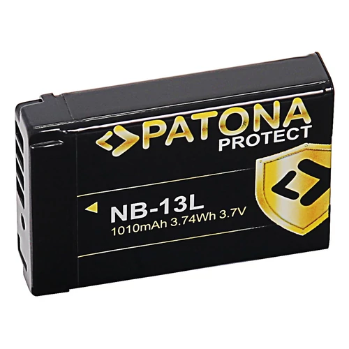 Patona Canon NB-13L Protect Li-ion akkumulátor (1010 mAh) - NTC