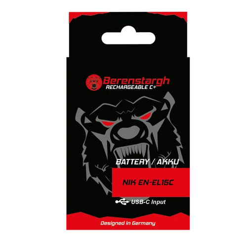 Berenstargh Nikon EN-EL15C Li-ion USB-C akkumulátor (2600 mAh) - NTC