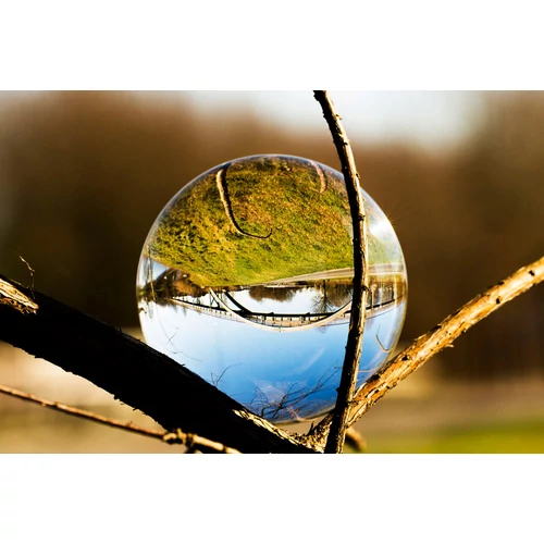 Caruba Üveg fotógömb 80mm (Lensball)