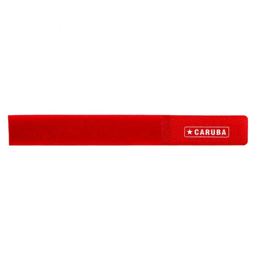 Caruba Fast Fixer 1 kábelrögzítő, piros - tépőzáras (10darab)