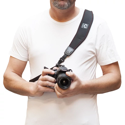 Caruba Sling Strap Advanced vállpánt (fekete - piros)