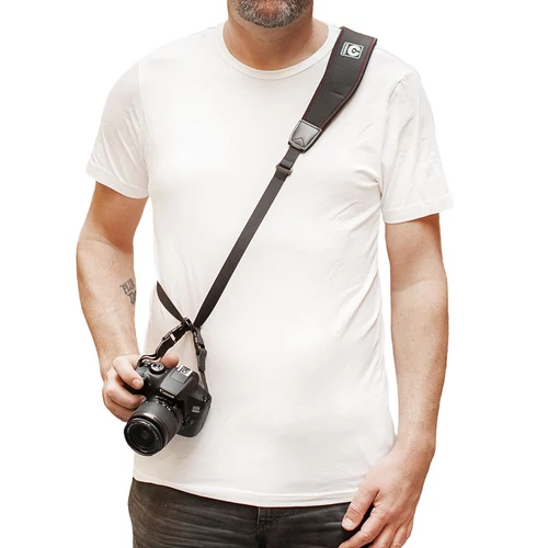 Caruba Sling Strap Advanced vállpánt (fekete - piros)