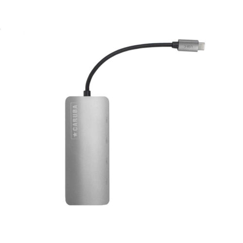 Caruba Premium 4 portos USB-C hub asztroszürke - (Space Grey)