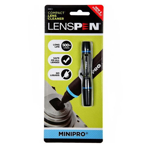 Lenspen MiniPro aktívszenes és antibakteriális optikatisztító, fekete
