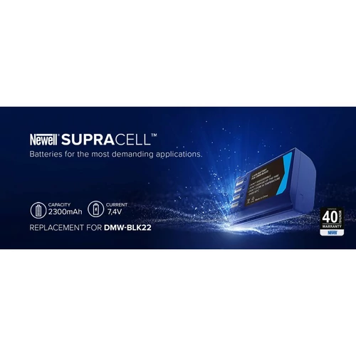 Newell SUPRACELL DMW-BLK22 NH LI-ION Akkumulátor