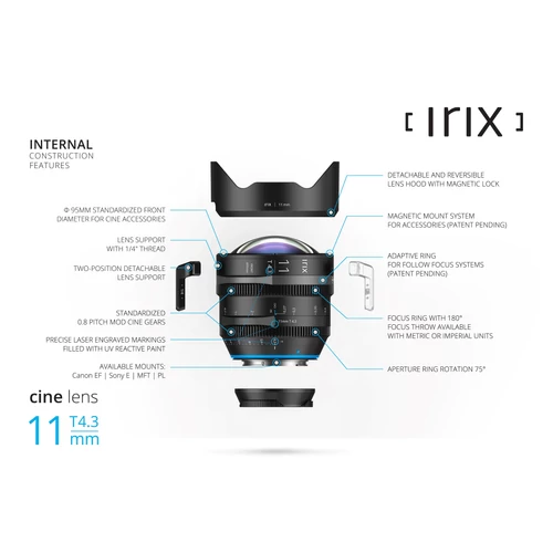 Irix Cine 11mm T4.3 objektív