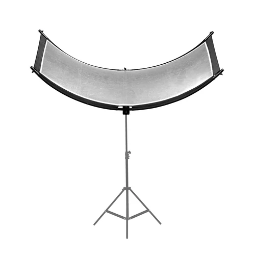 Caruba Curved Face Reflector Pro Kit - 180cm x 65cm (ezüst, arany és fehér panellel)