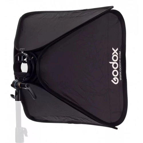 Godox 60x60cm-es softbox S2 S-Type univerzális vaku tartóval + hordtáska (Bowens csatlakozás)