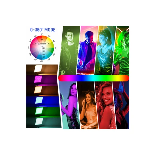 Weeylite Sprite 20 RGB LED panel távirányítóval