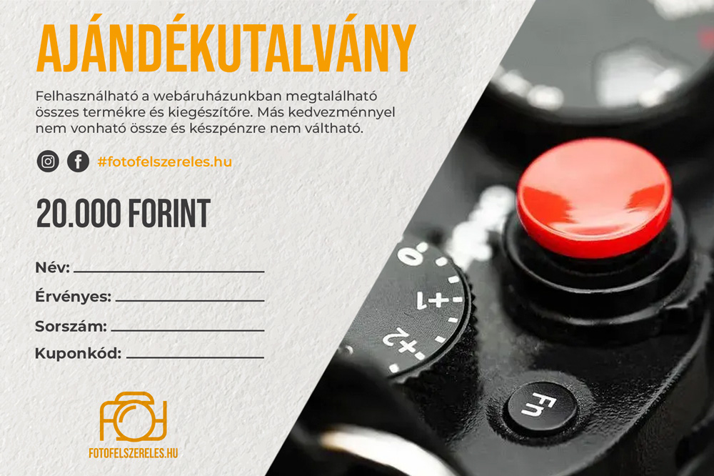 Ajándékutalvány 20.000 Ft értékben