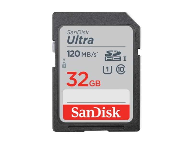 SanDisk Ultra SDHC 32GB (120MB/s) (class 10) UHS-1 (186496)