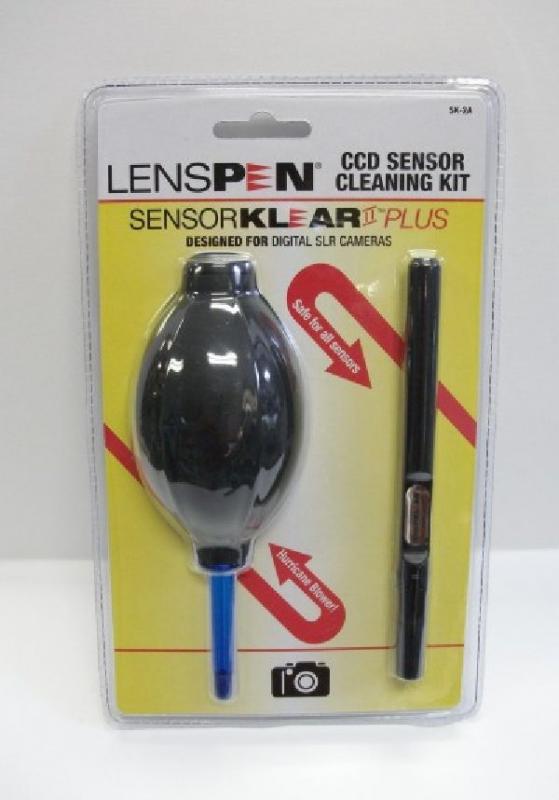 Lenspen SensorKlear II Plus aktívszenes és antibakteriális tisztító szett (pumpa + szenzortisztító)